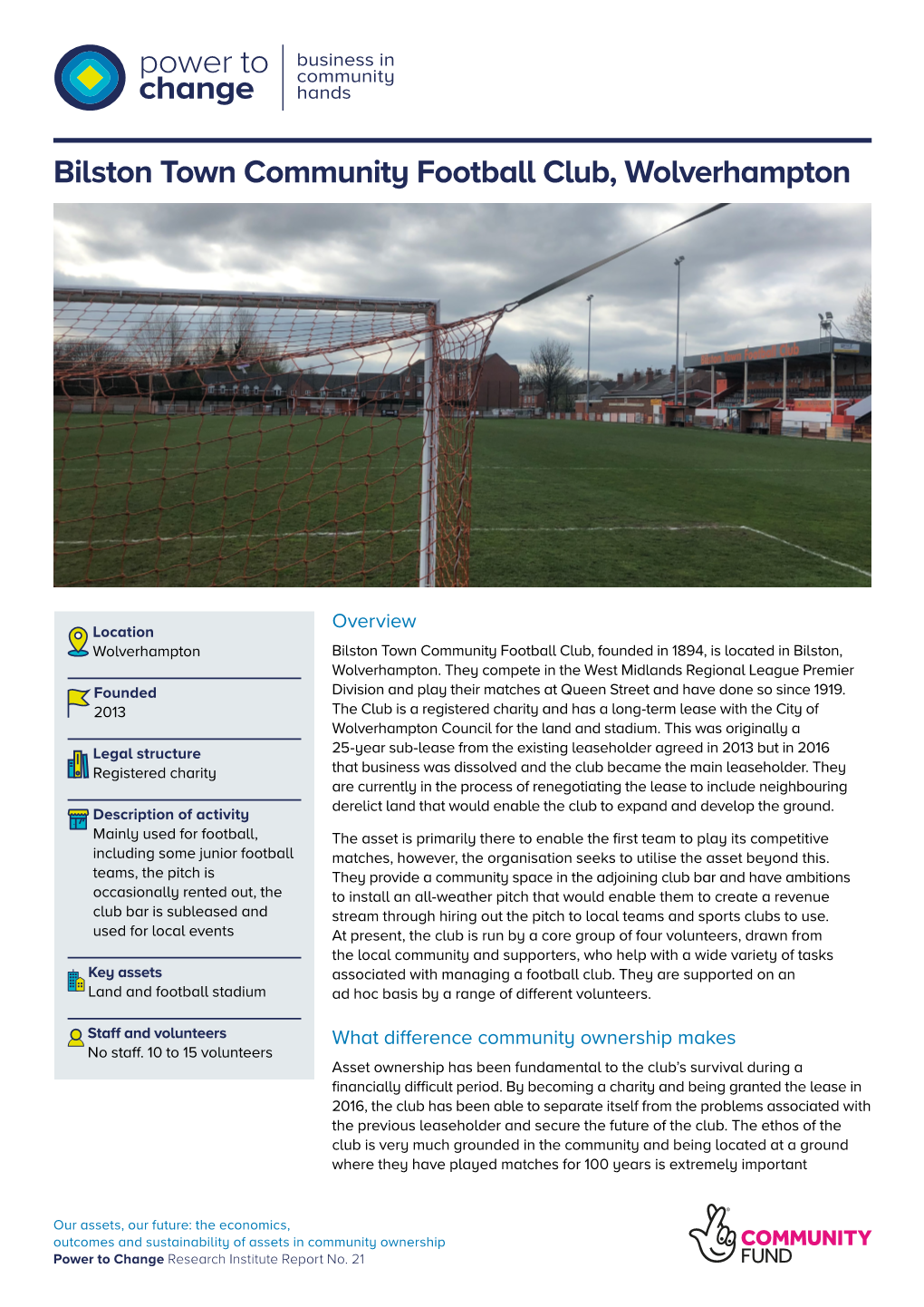 Bilston Town Community Football Club, Wolverhampton