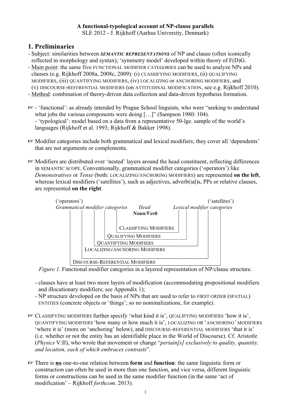 A Functional-Typological Account of NP-Clause Parallels SLE 2012 - J