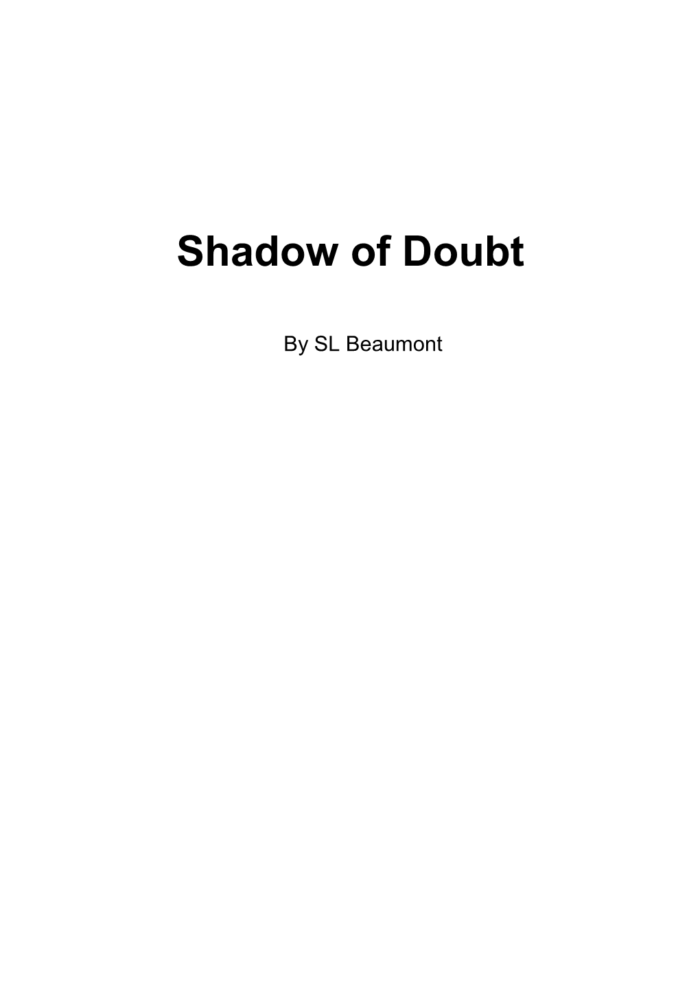 Shadow of Doubt