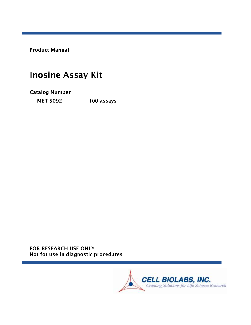 Inosine Assay Kit