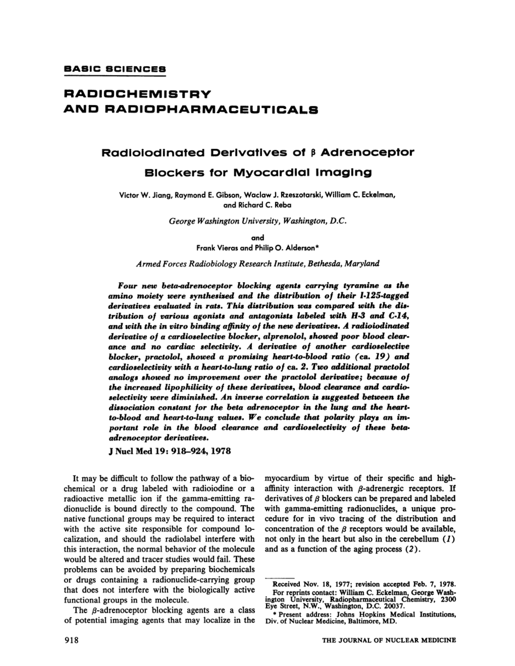 RADIOCHEMISTRY and RADIDPHARMACEUTICAL.S