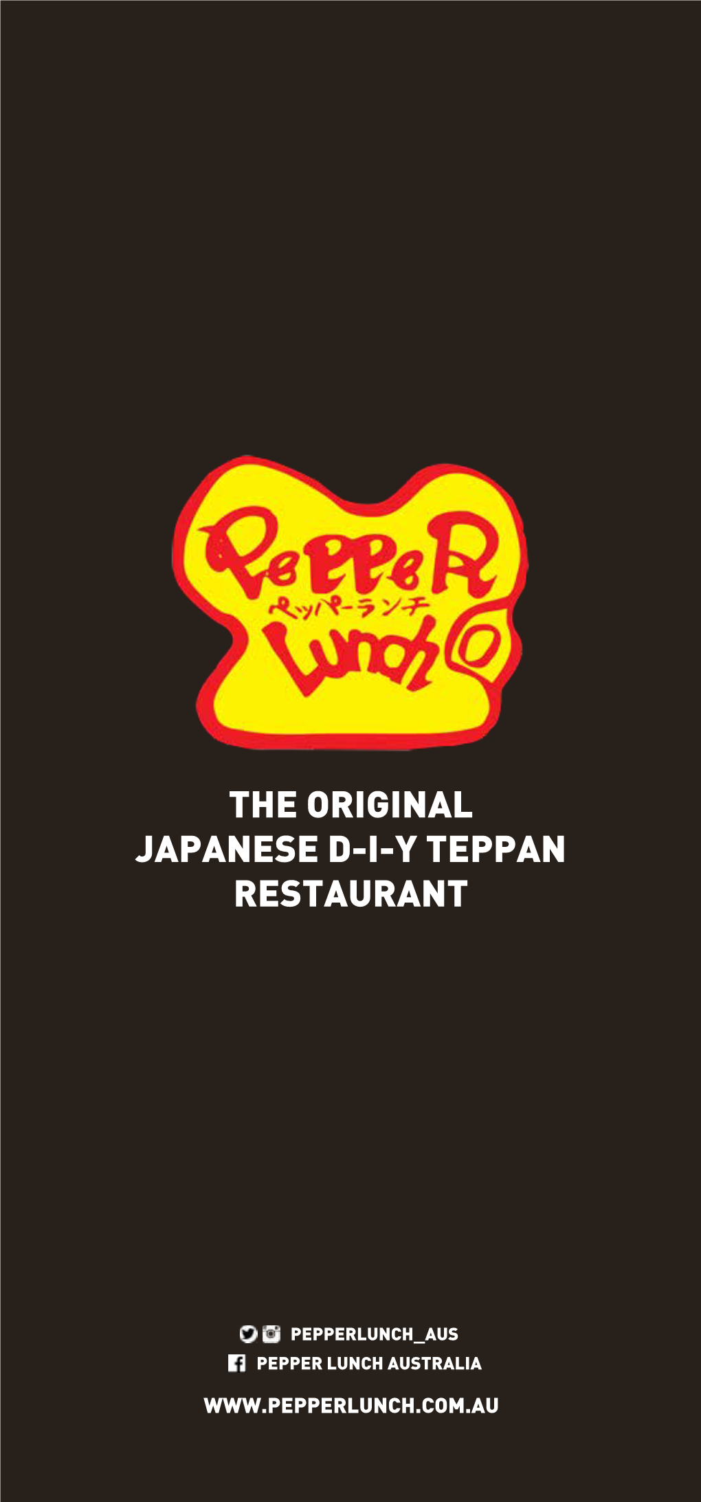 The Original Japanese D-I-Y Teppan Restaurant