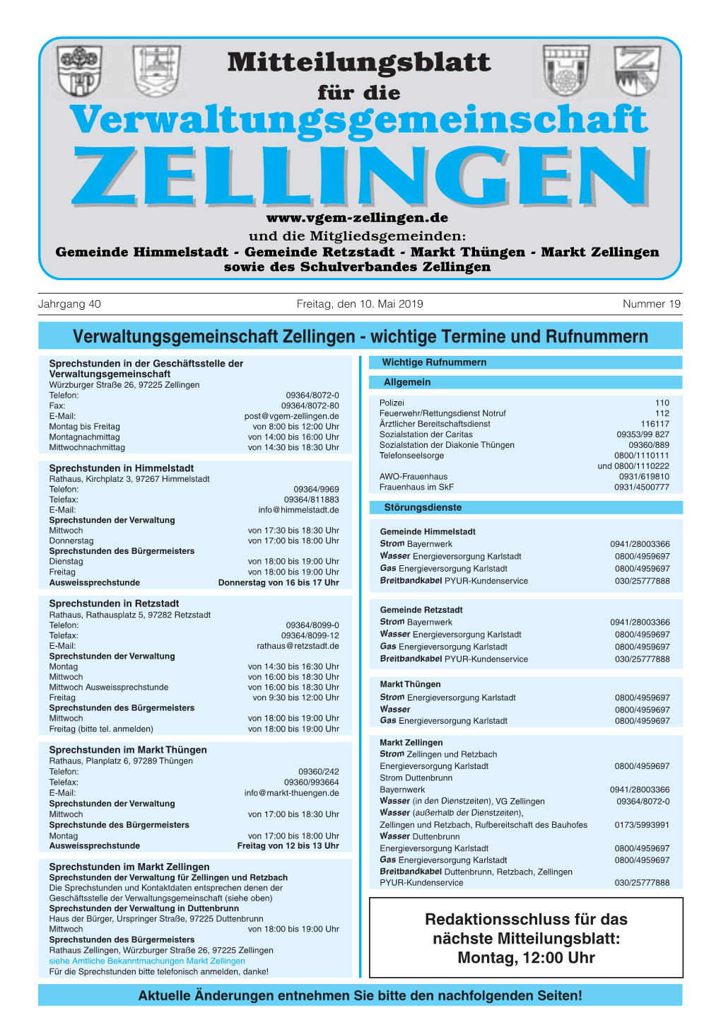 Verwaltungsgemeinschaft Zellingen