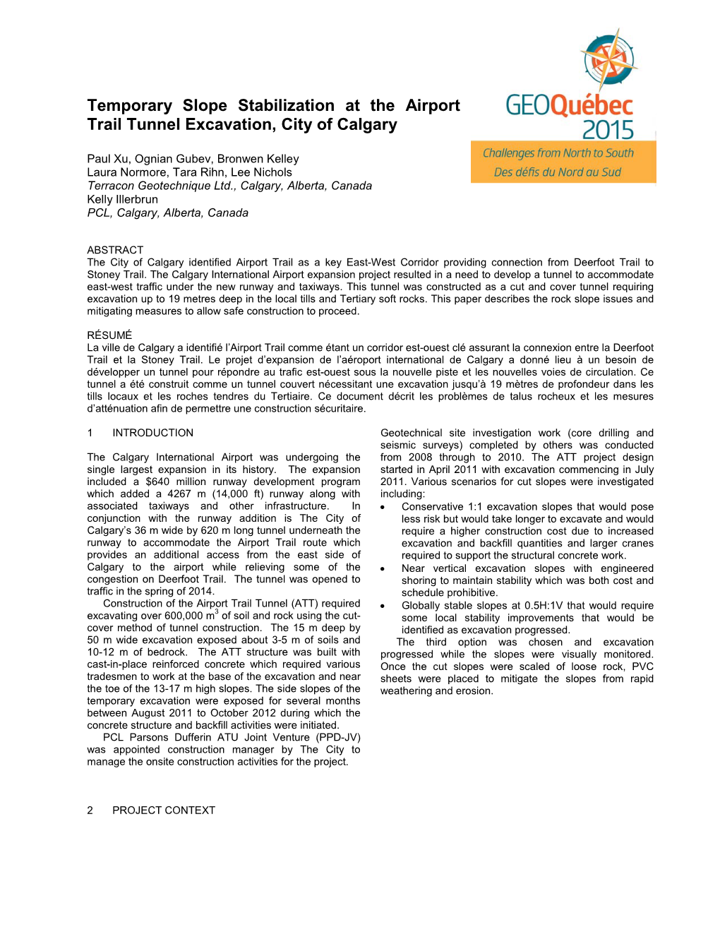 MS Word Technical Paper Template