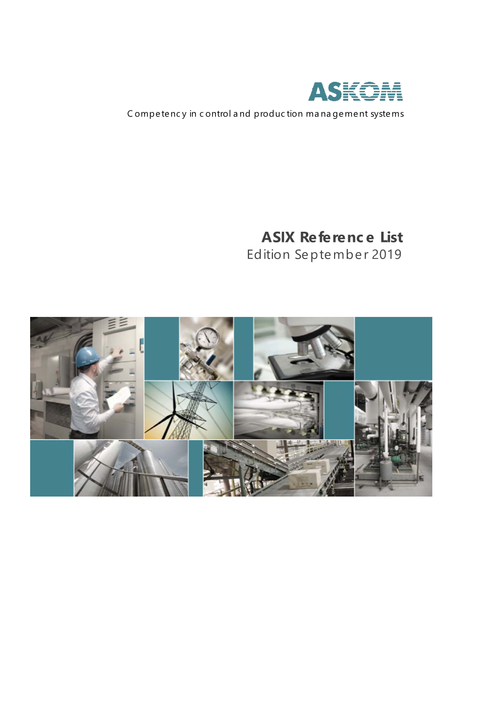 ASIX Reference List Edition September 2019