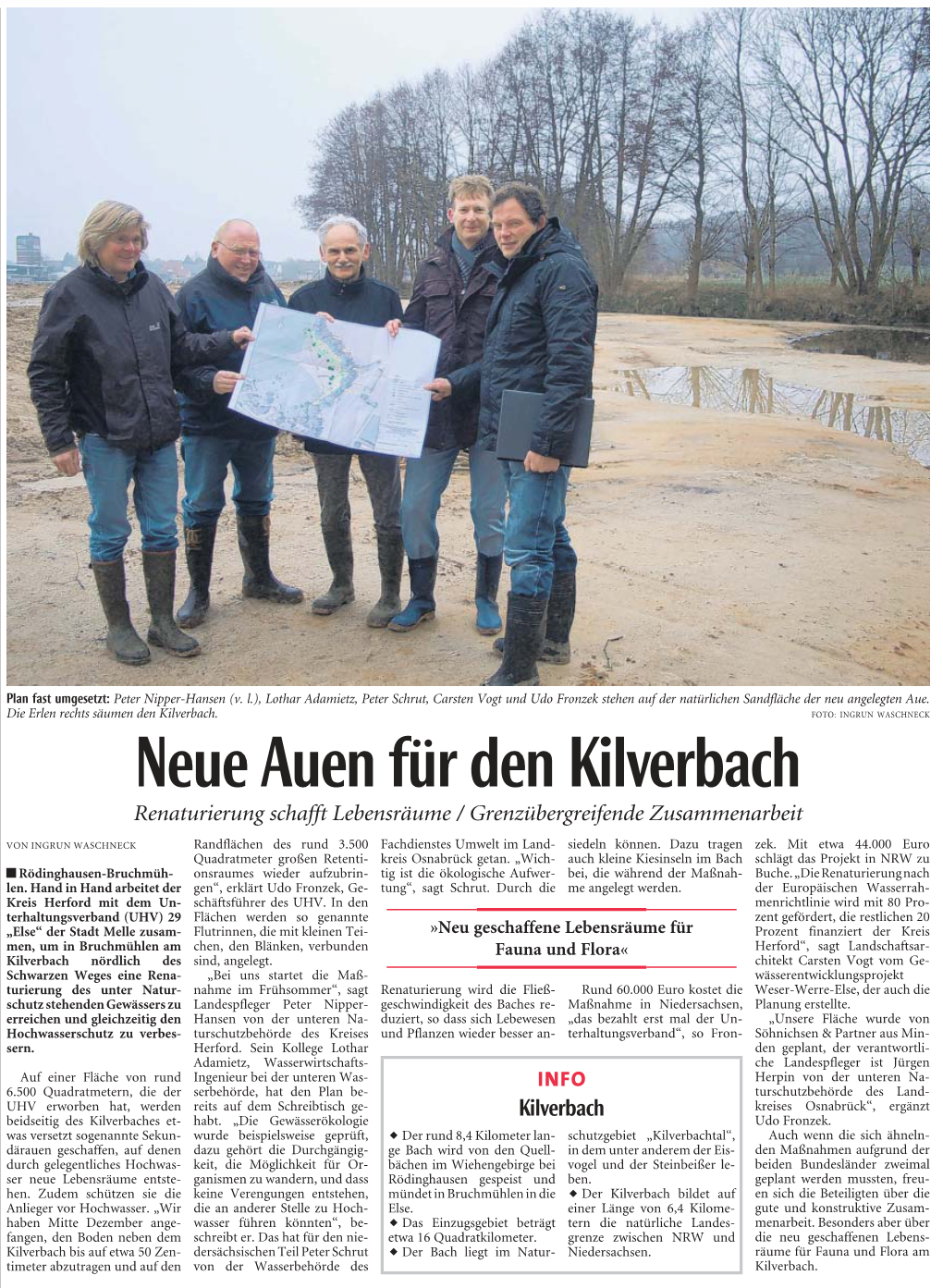 Neue Aue Für Den Kilverbach