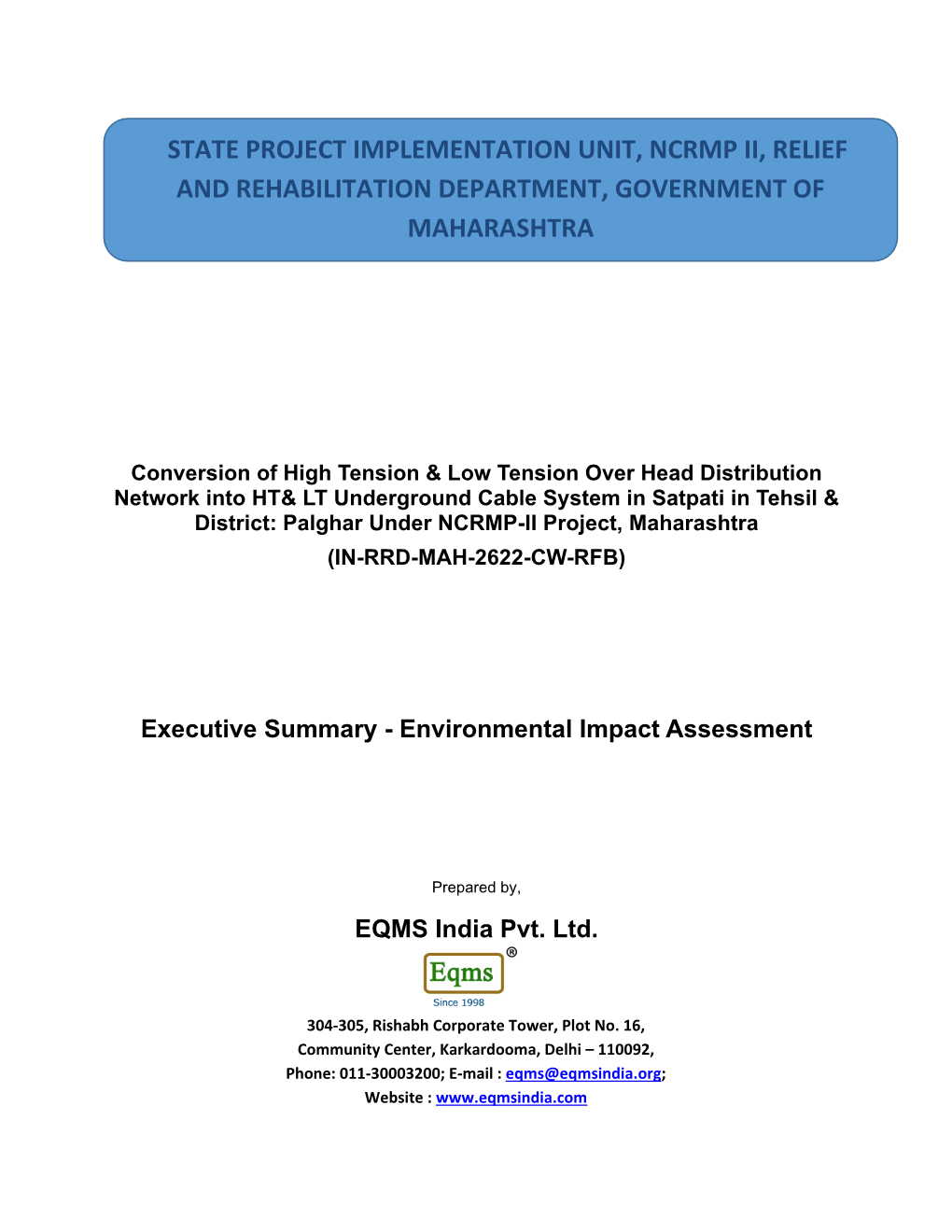 Environmental Impact Assessment