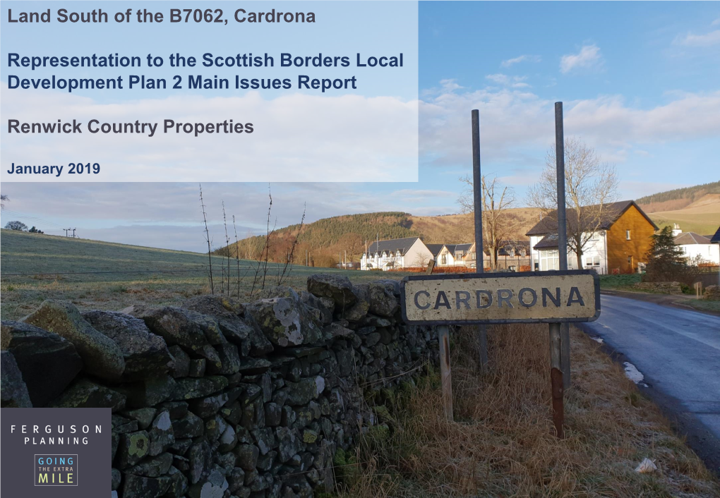 Land South of the B7062, Cardrona