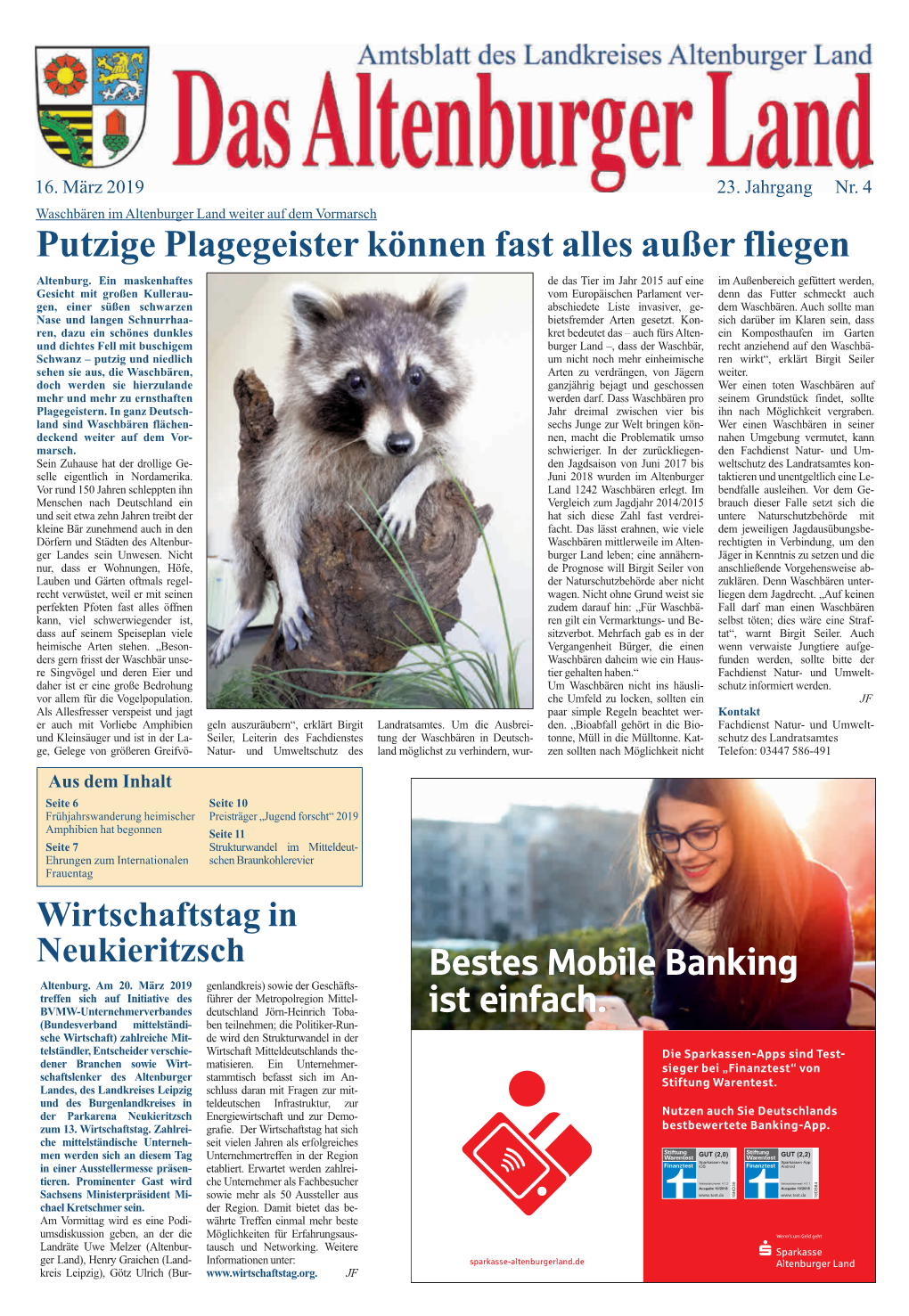 Amtsblatt Nr. 4 Am 16. März 2019