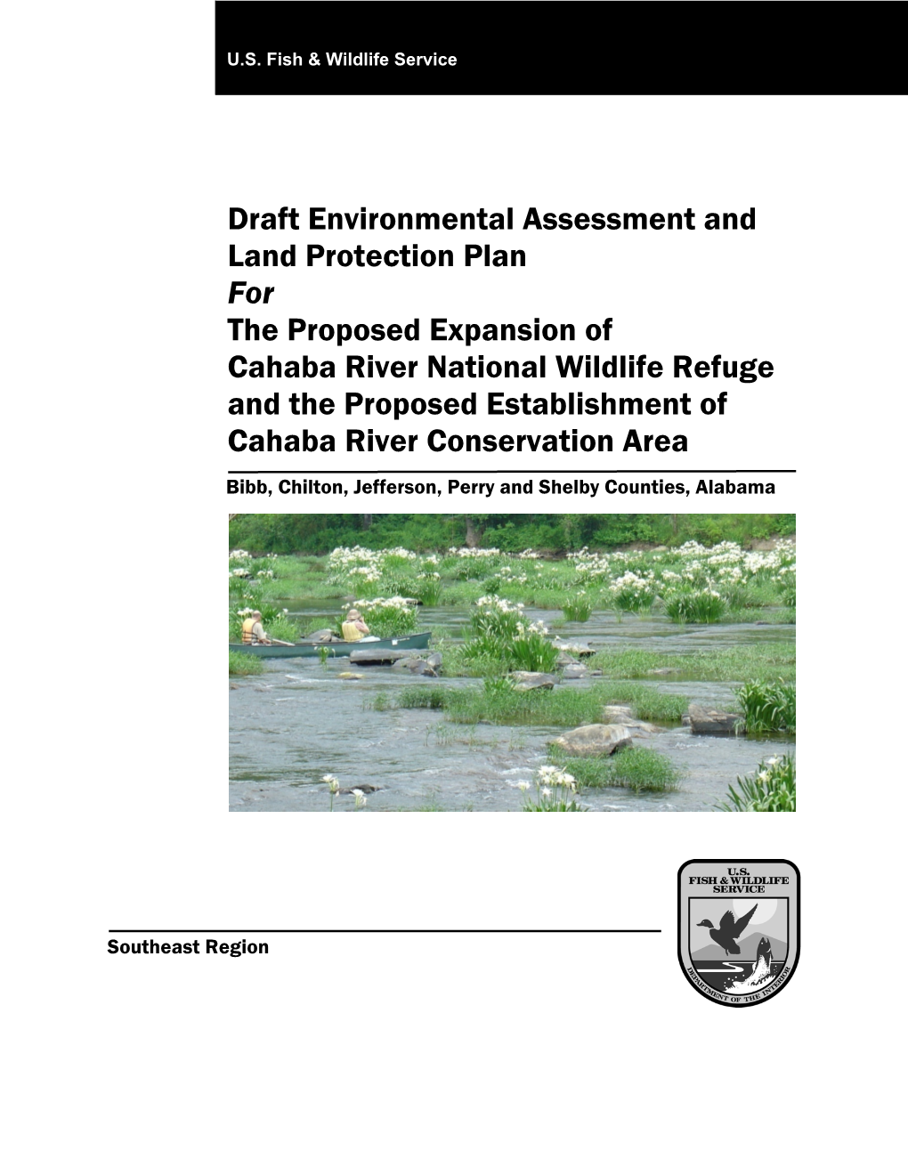 Cahaba River Env Assessment and Land Protection Plan