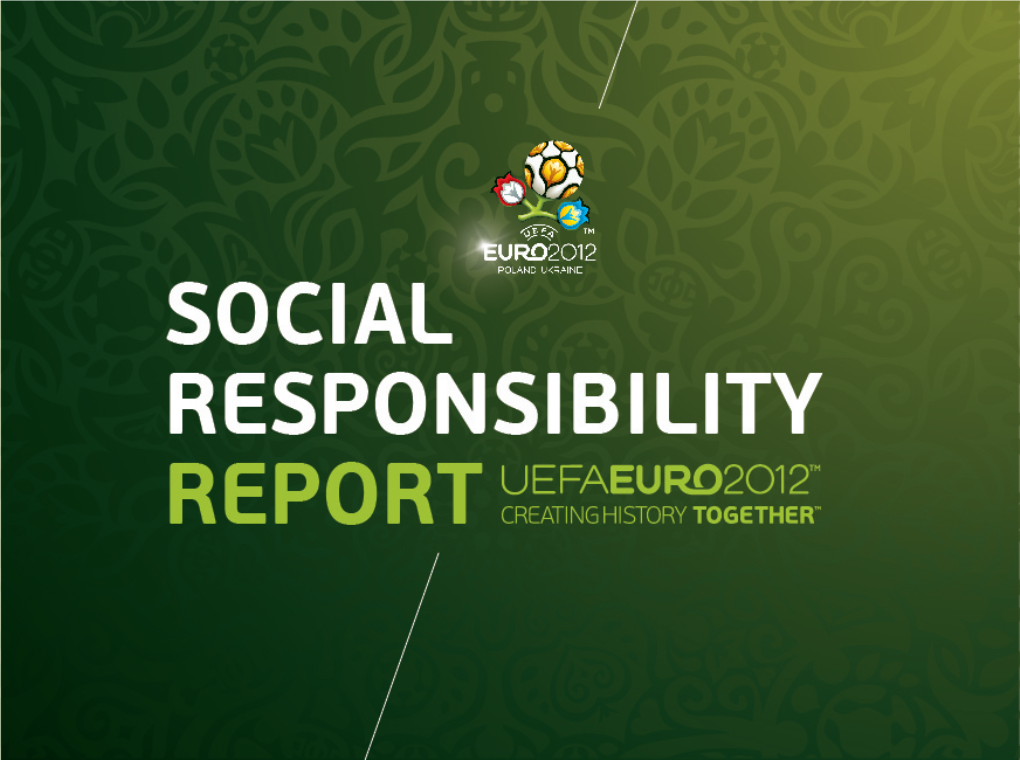 UEFA EURO 2012 Social Responsibility Report