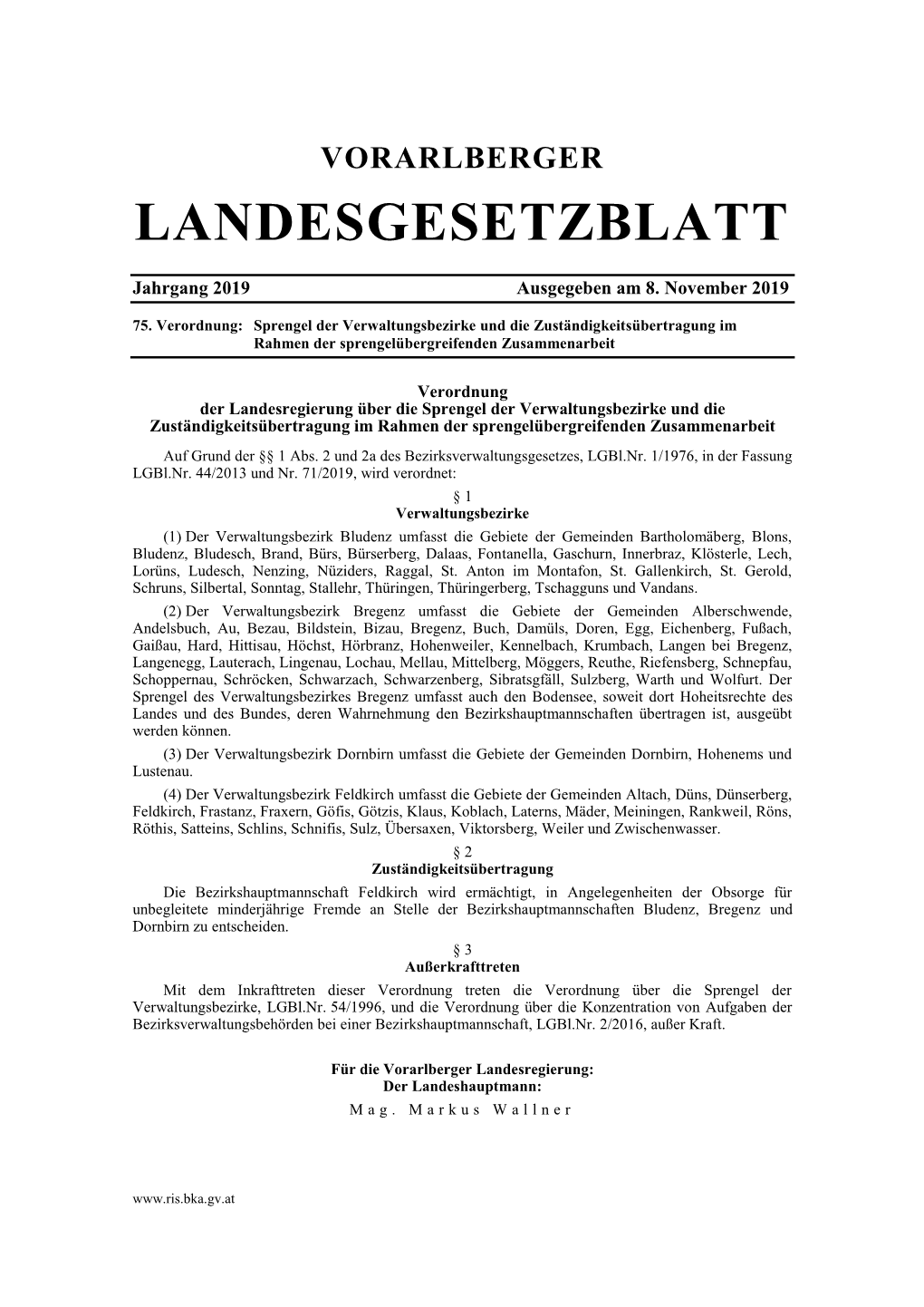 Landesgesetzblatt