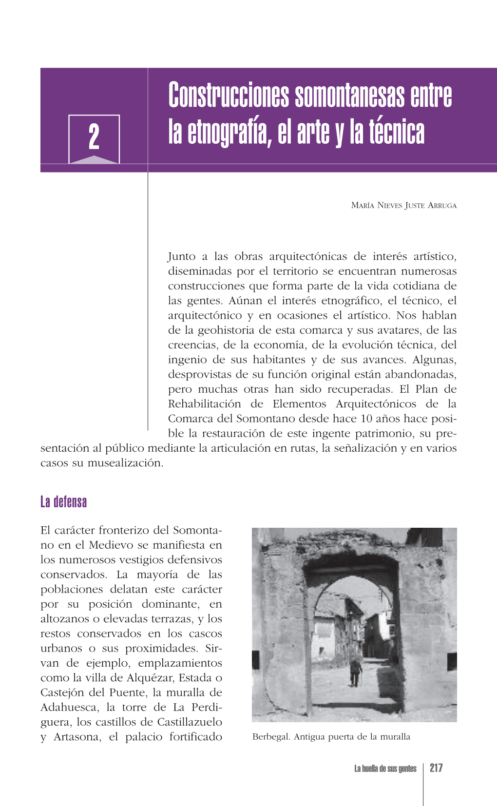 2 Construcciones Somontanesas Entre La Etnografía, El Arte Y La Técnica