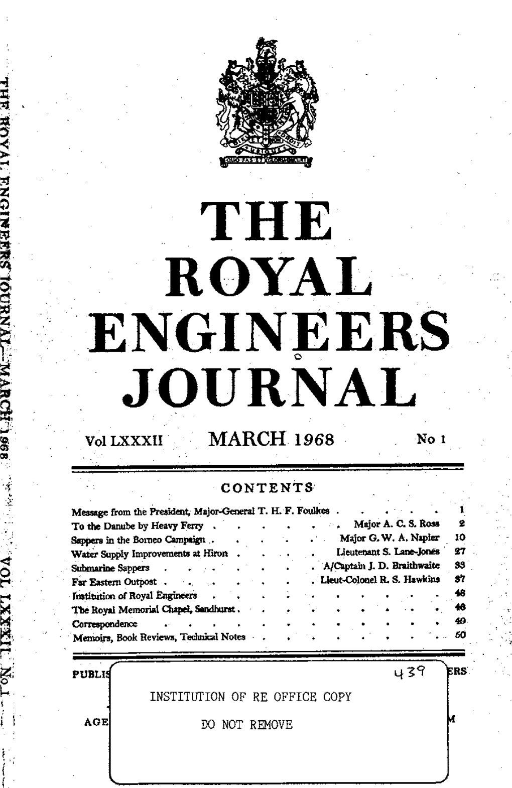 Royal Engineers Journal