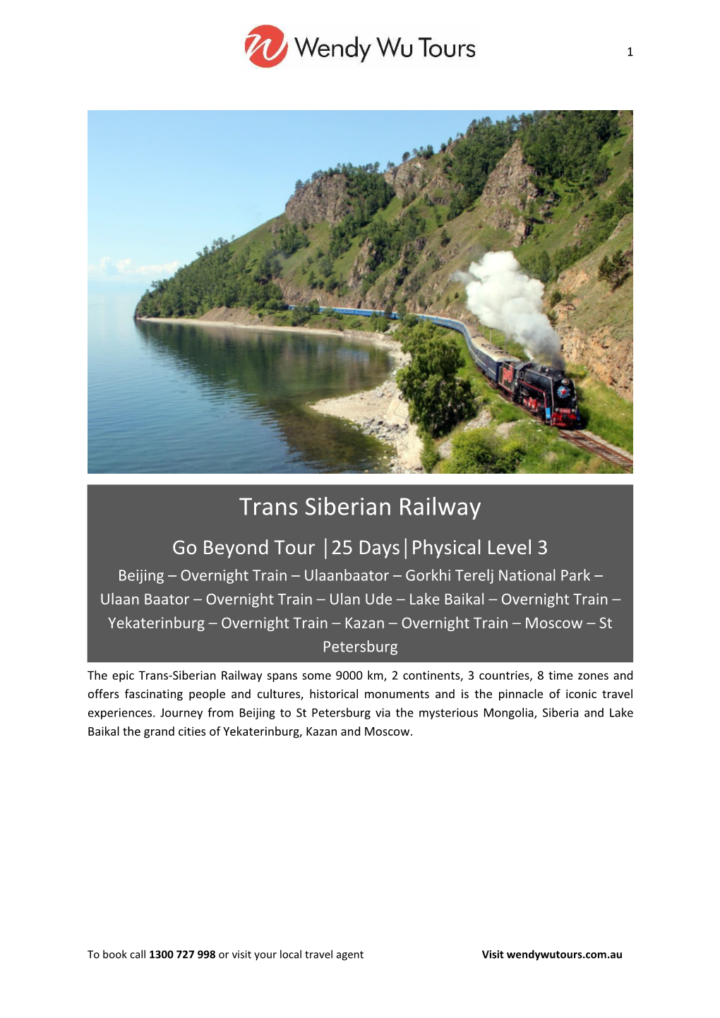 Trans Siberian Railway