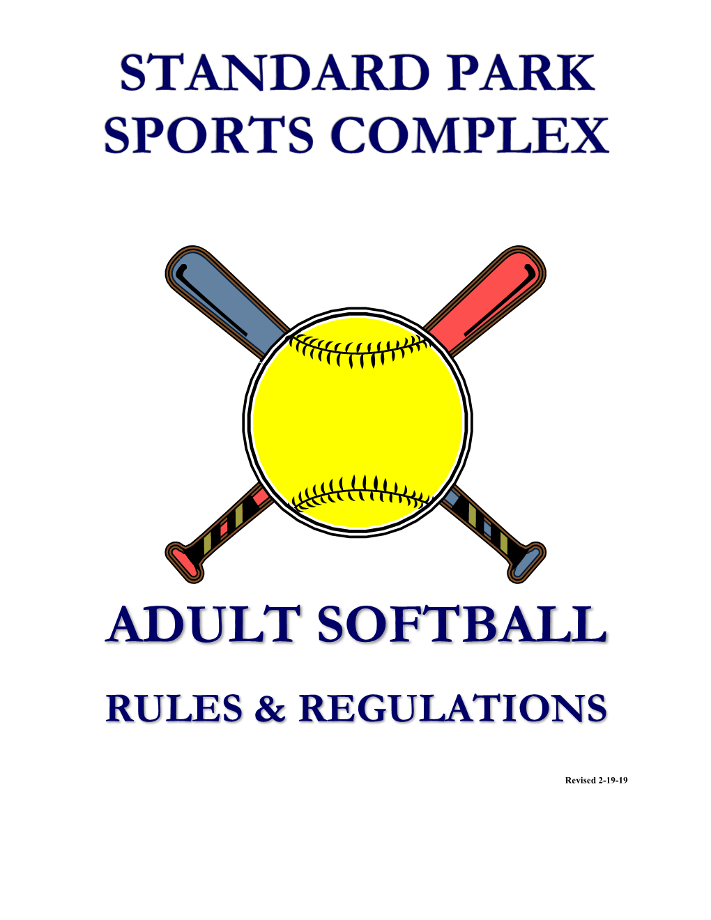 Adult Softball