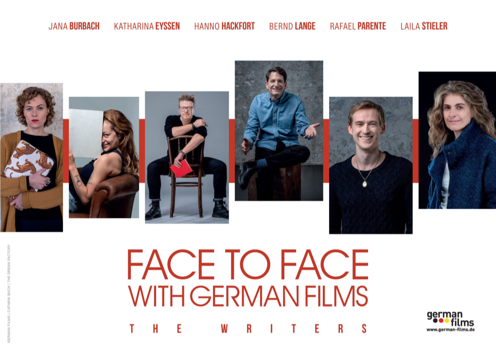 FACE to FACE with GERMAN FILMS 2020 Campaign