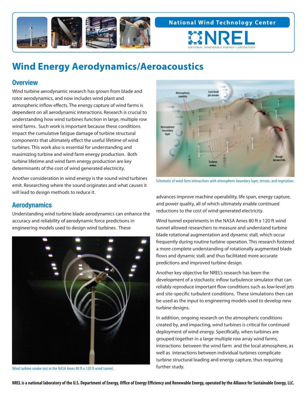 Wind Energy Aerodynamics/Aeroacoustics