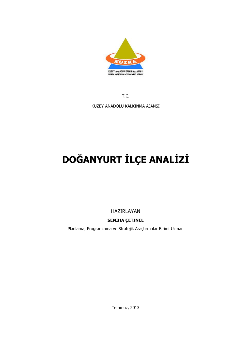 Doğanyurt İlçe Analizi 1.612 KB / .Pdf