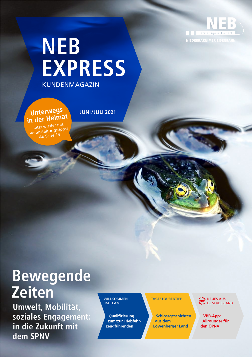 Neb Express Kundenmagazin