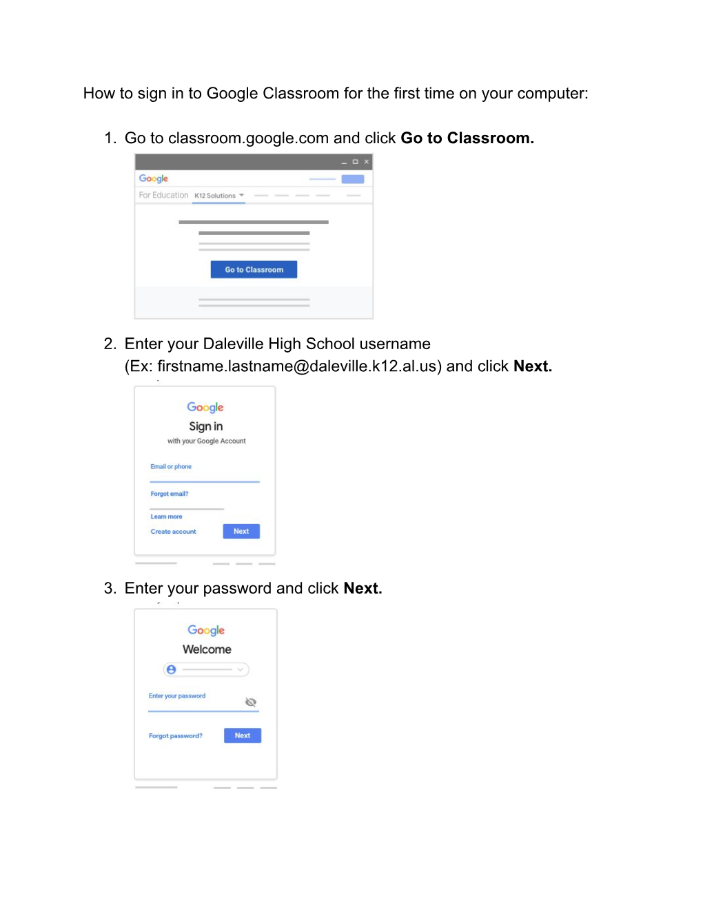 How to Sign in to Google Classroom for the First Time on Your Computer