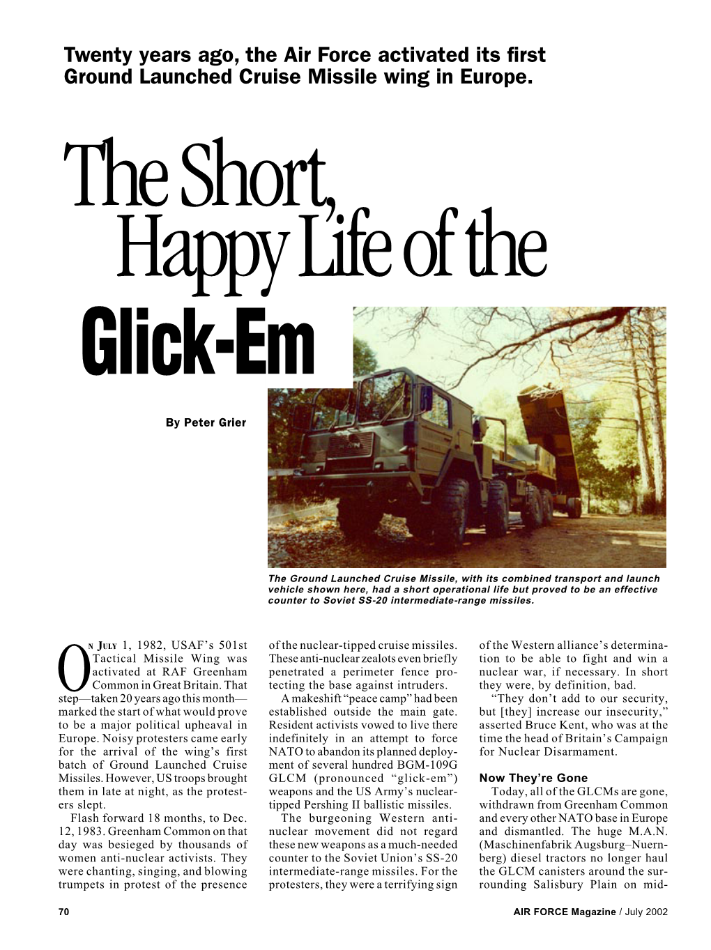 The Short, Happy Life of the Glick-Em