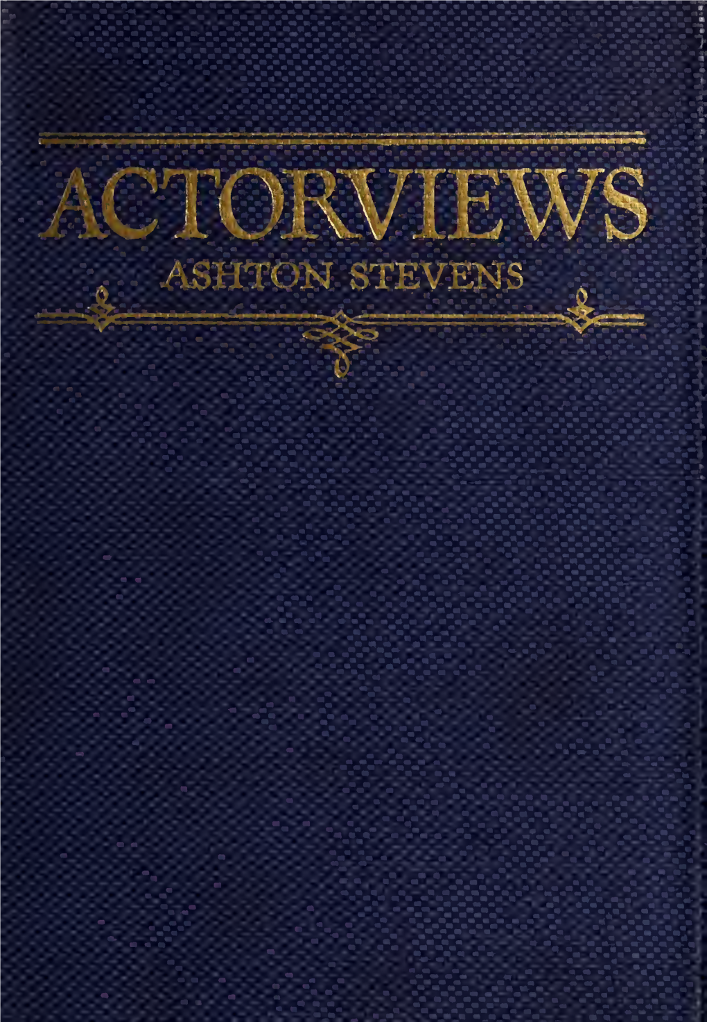 Actorviews00asht.Pdf