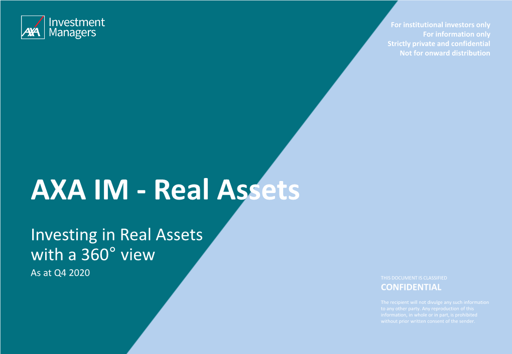 AXA IM - Real Assets