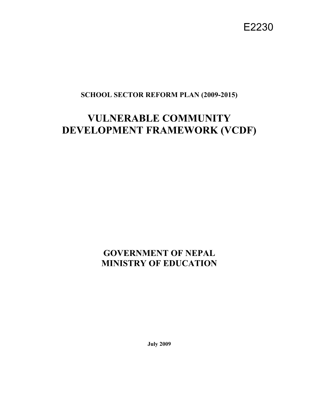 World Bank Document