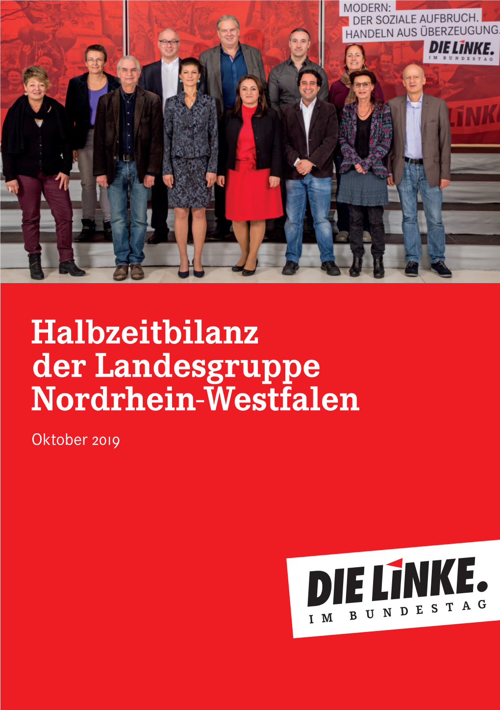 Halbzeitbilanz Der Landesgruppe Nordrhein-Westfalen Oktober 2019