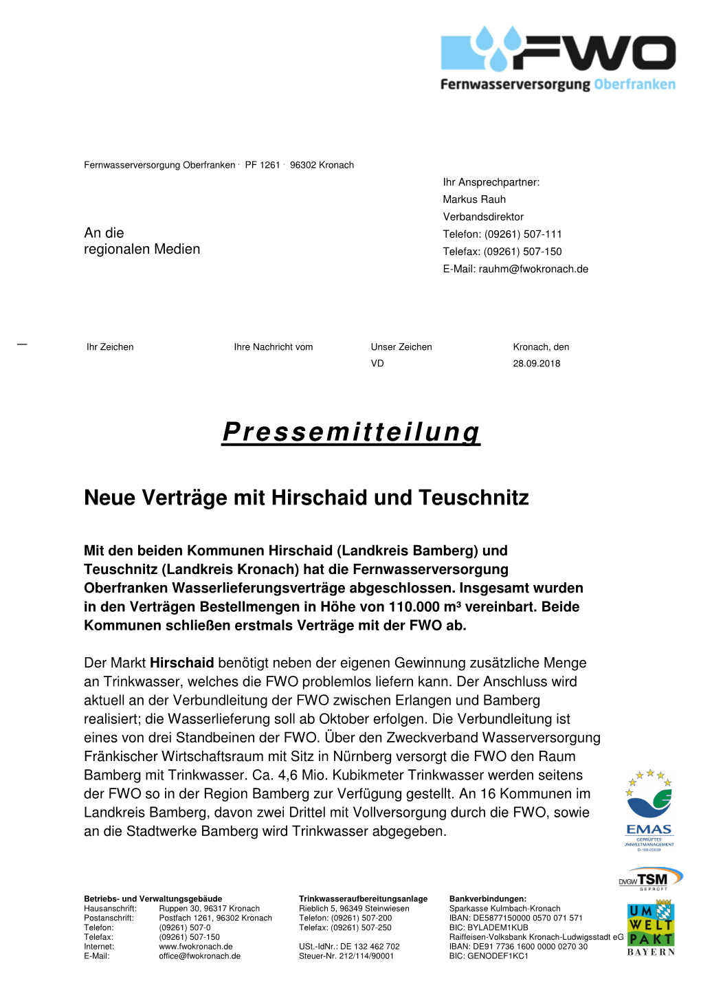 Pressemitteilung