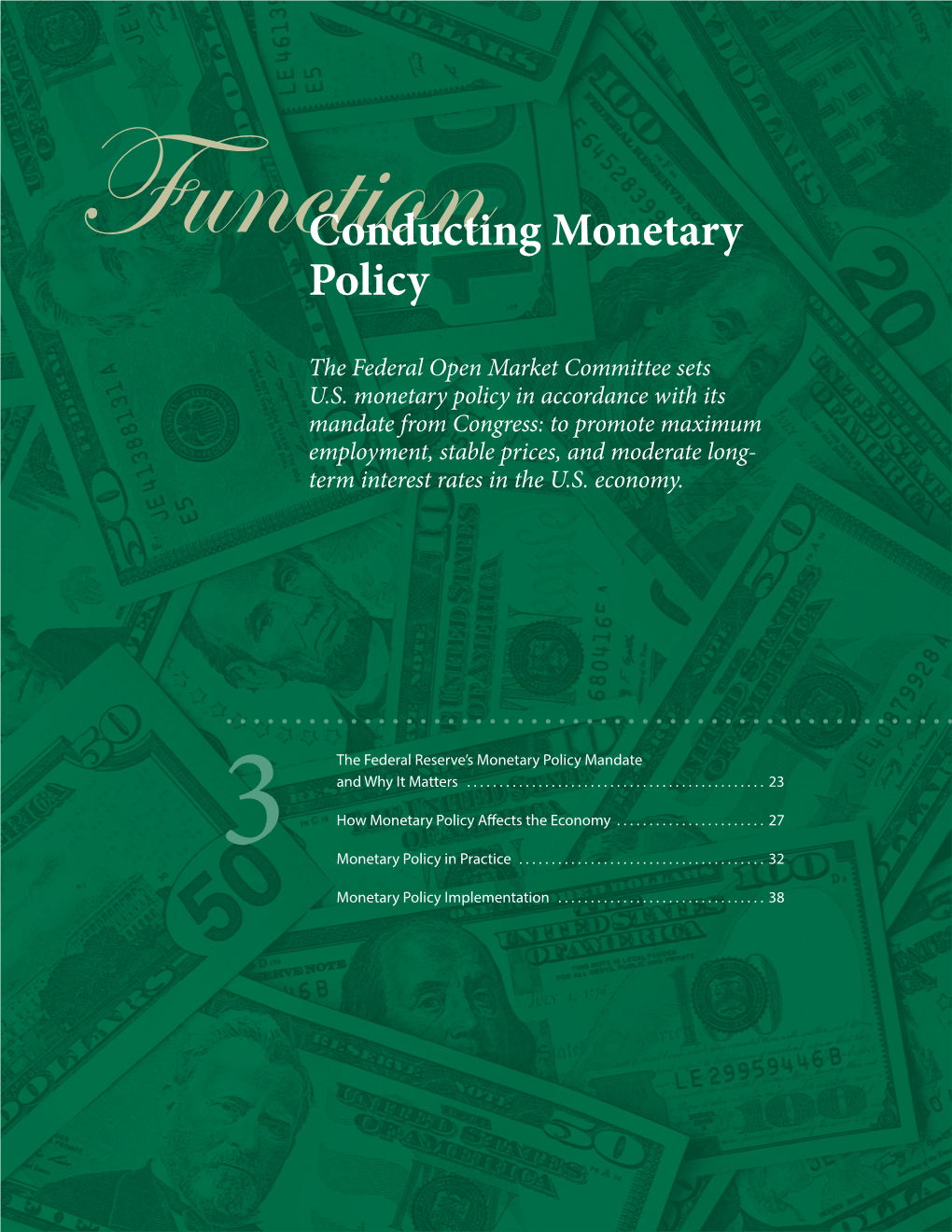 Federal Funds Rate, at Or Near a Target Set by the Federal Open Market Committee, Or FOMC (Figure 3.2)