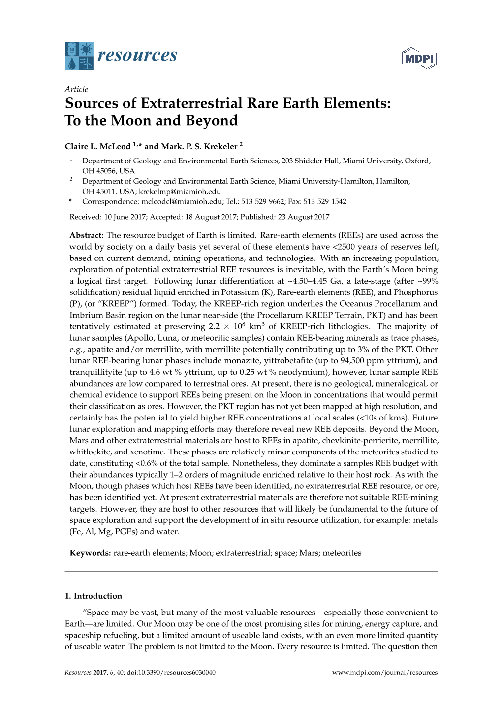 Sources of Extraterrestrial Rare Earth Elements: to the Moon and Beyond