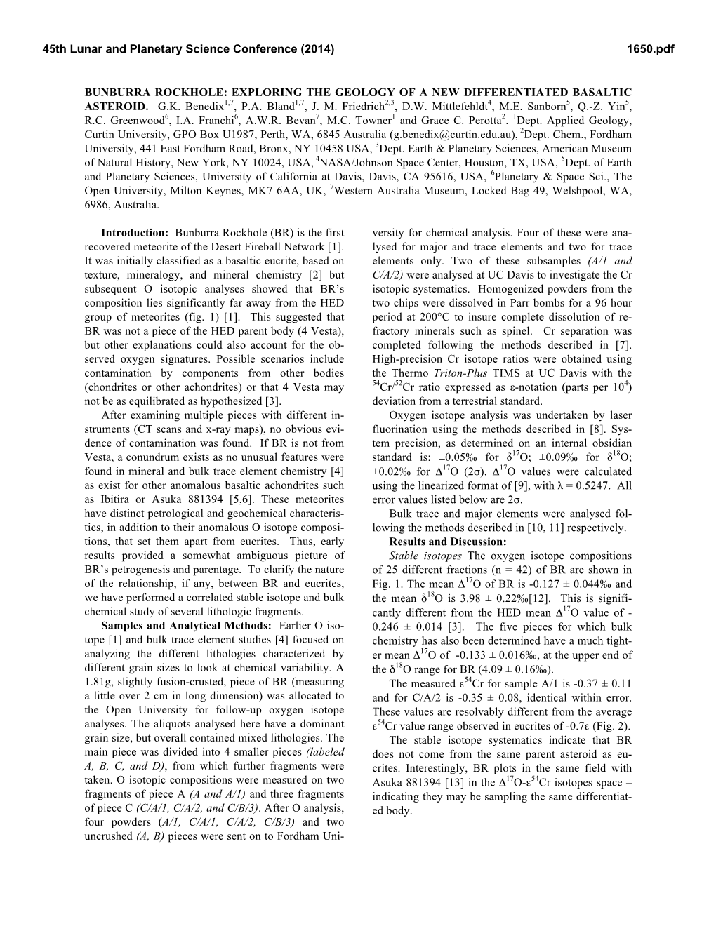 Bunburra Rockhole: Exploring the Geology of a New Differentiated Basaltic Asteroid