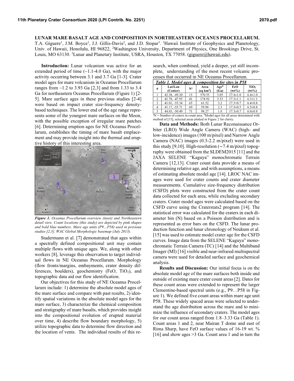 Lunar Mare Basalt Age and Composition in Northeastern Oceanus Procellarum