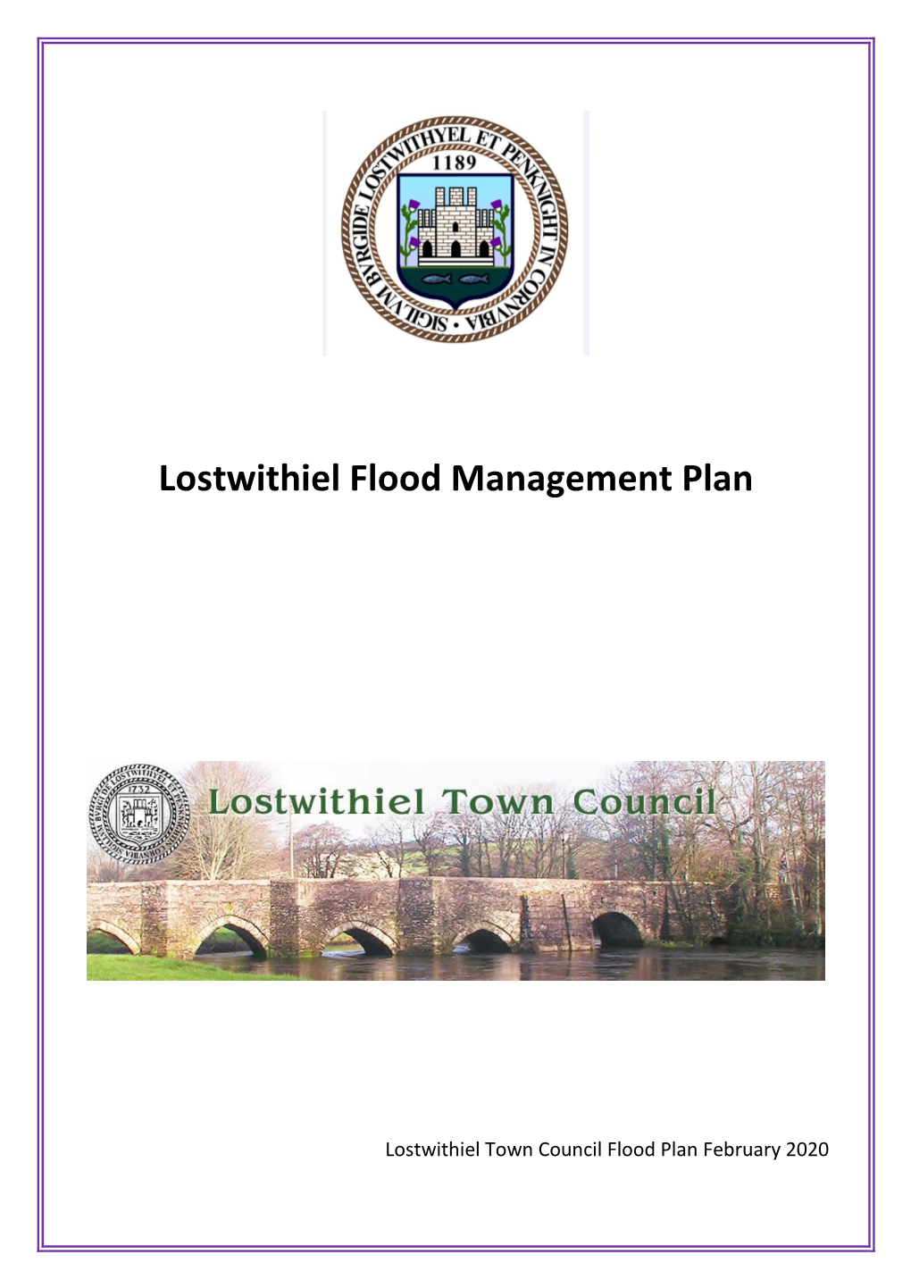 Lostwithiel Flood Plan, Community Resources, Emergency Services and the Local Authority