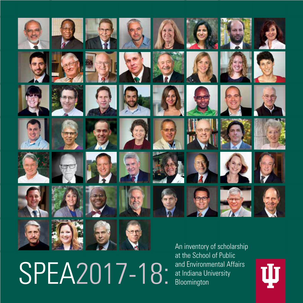 SPEA2017-18: Bloomington