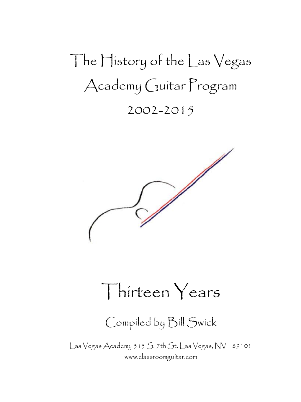 LVA Guitar History Thirteen Years 2002-2015 COMPLETE.Pdf