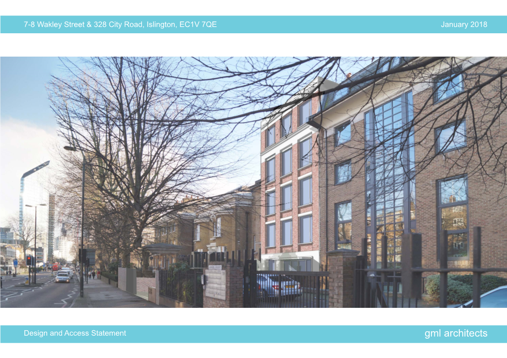 Gml Architects 7-8 Wakley Street & 328 City Road, Islington, EC1V 7QE