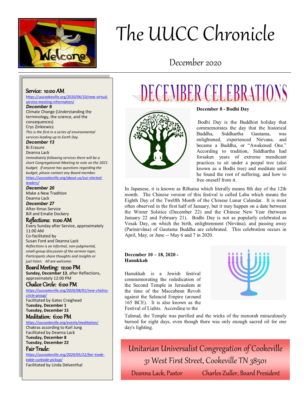 The UUCC Chronicle