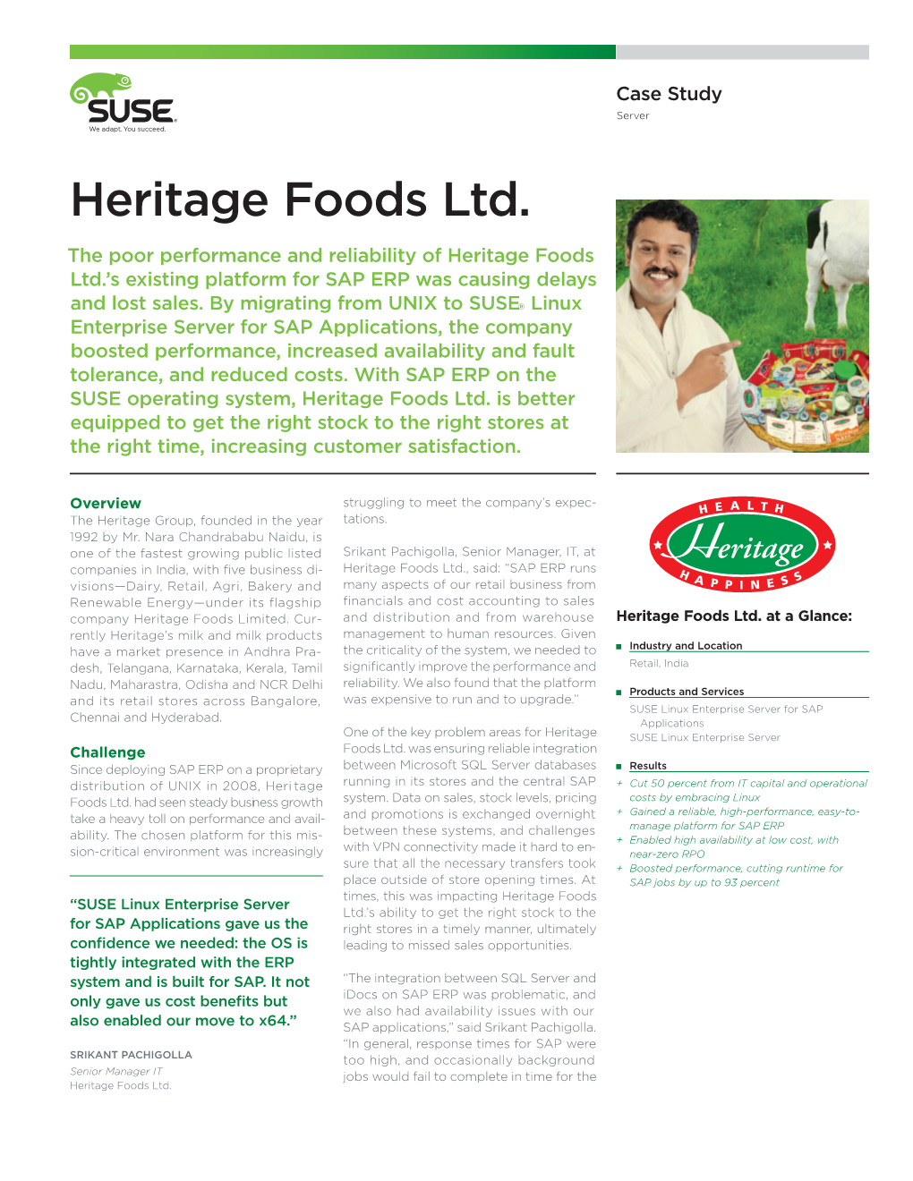Heritage Foods Ltd