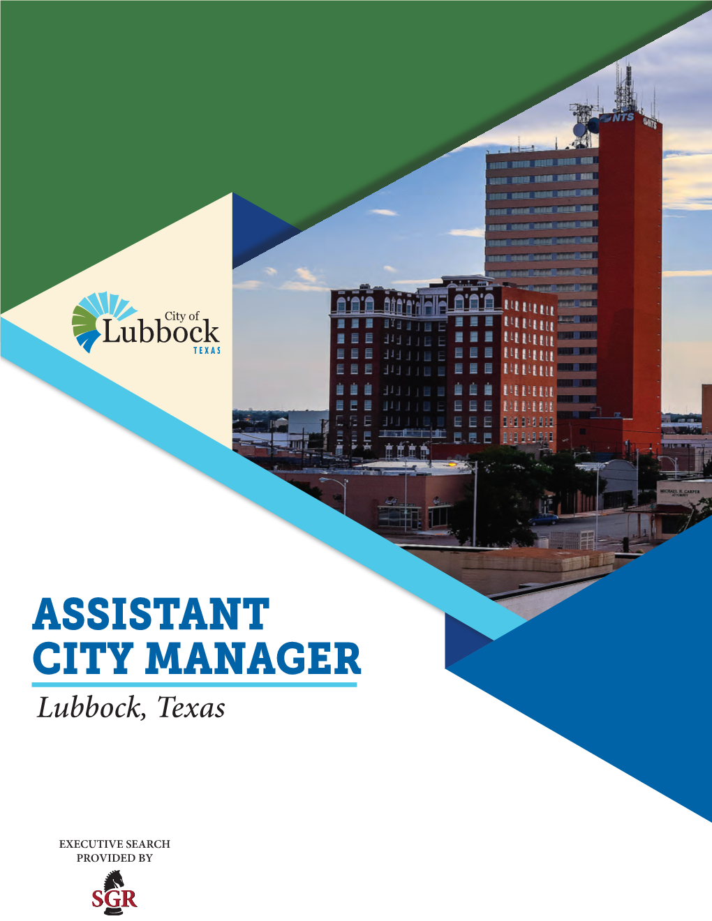 ASSISTANT CITY MANAGER Lubbock, Texas