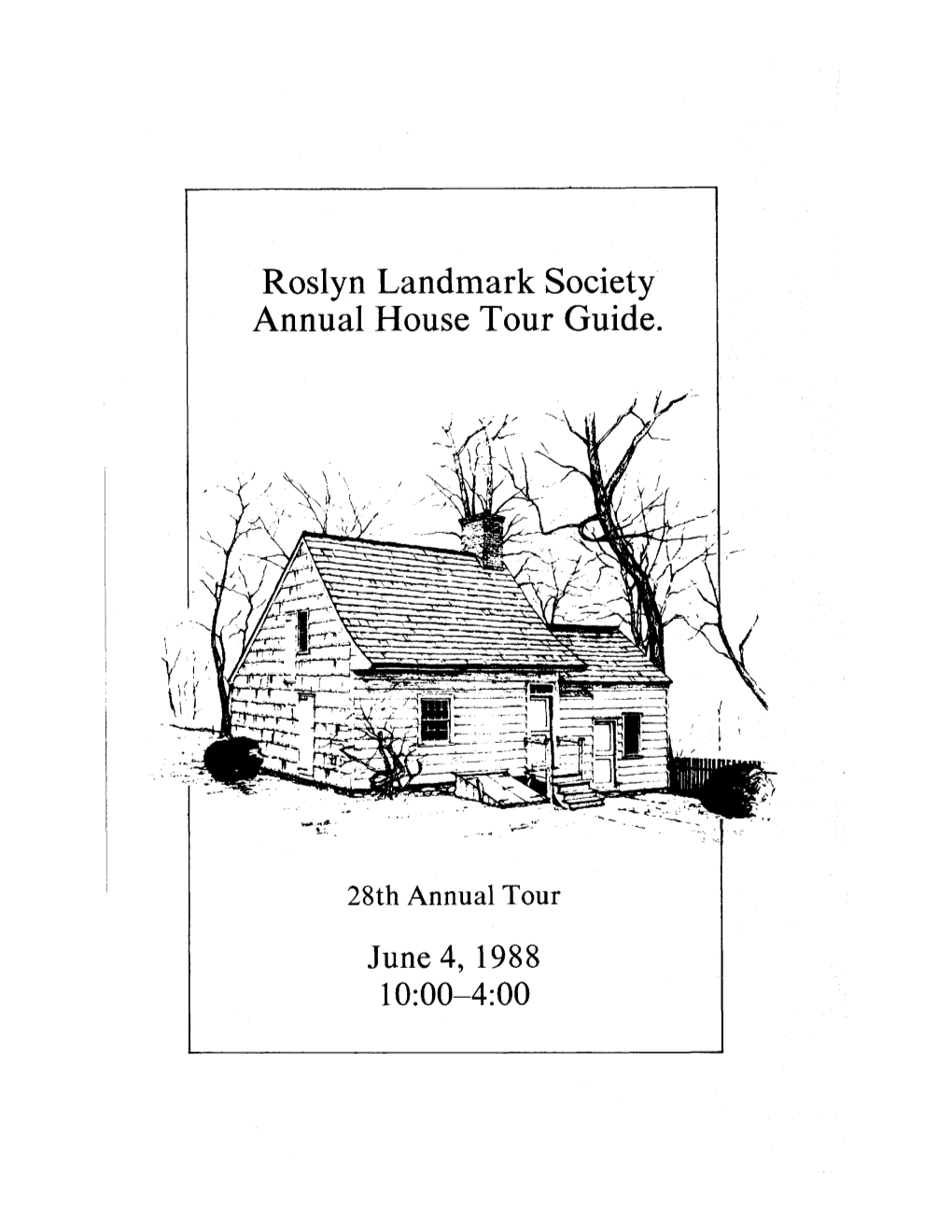 1988 House Tour Guide