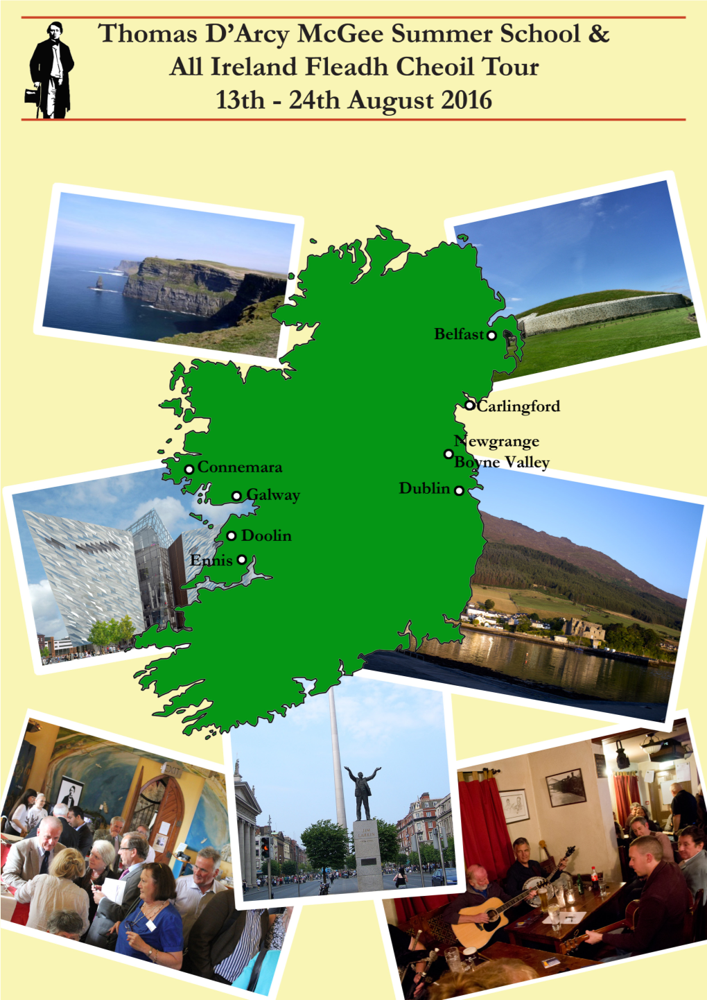 Thomas D'arcy Mcgee Summer School & All Ireland Fleadh Cheoil Tour 13Th