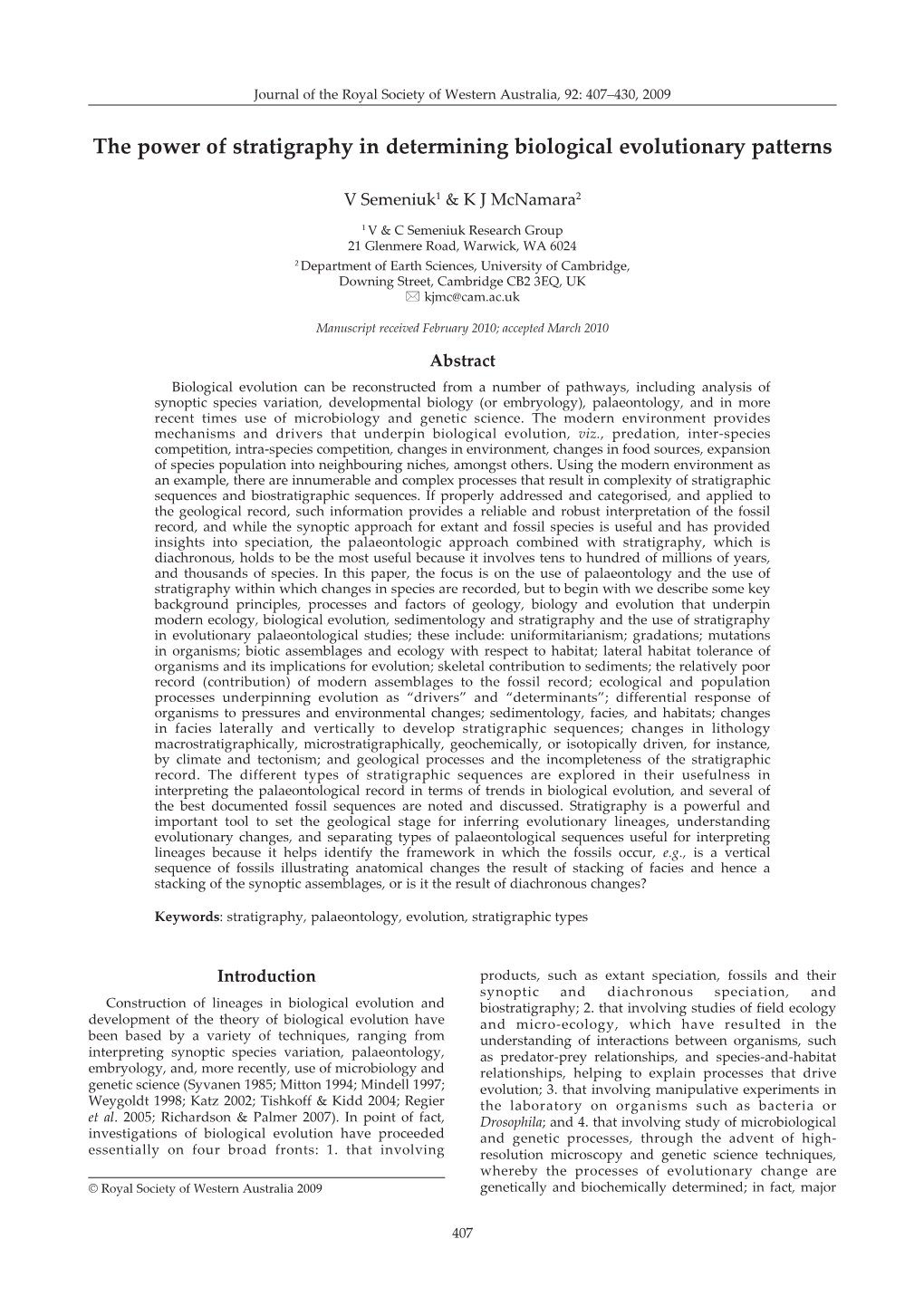 The Power of Stratigraphy in Determining Biological Evolutionary Patterns