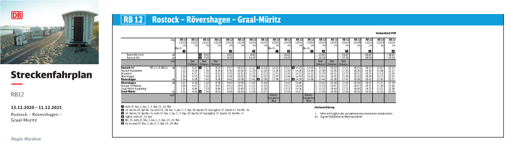 RB 12 Rostock – Rövershagen – Graal-Müritz