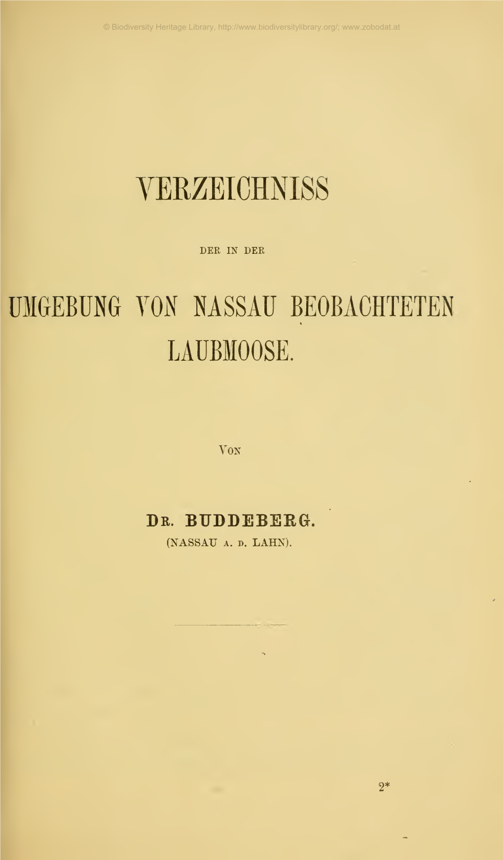 Jahrbücher Des Nassauischen Vereins Für Naturkunde