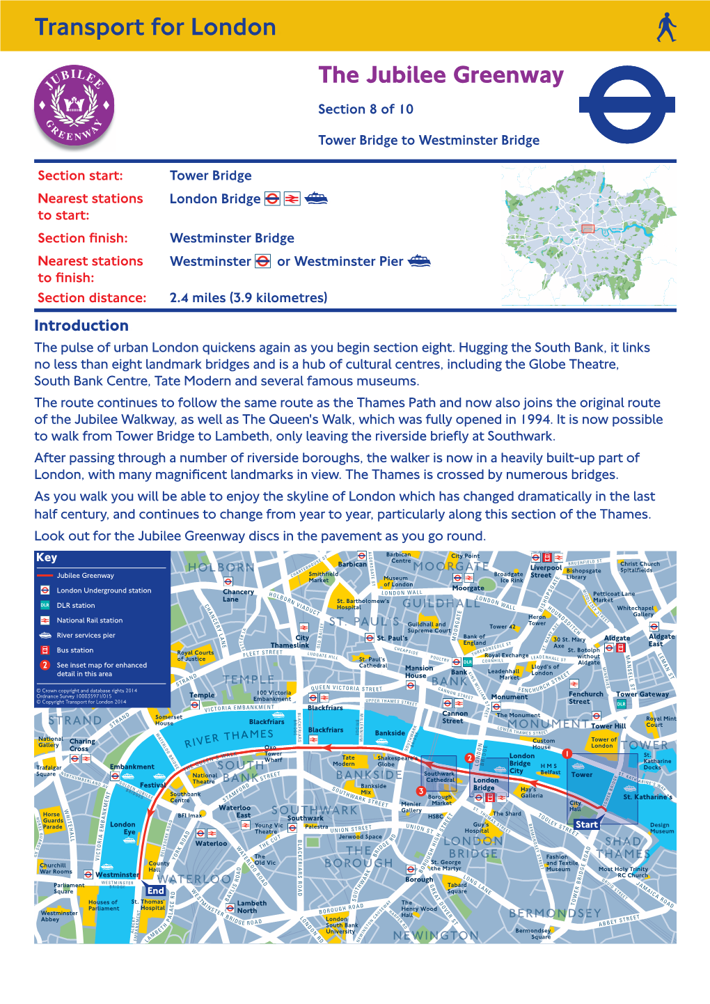 Jubilee Greenway Walk Section 8 PDF 2.00MB