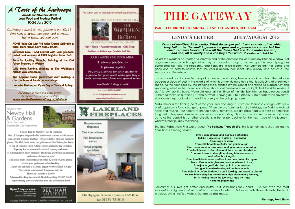 THE GATEWAY 10-26 July 2015