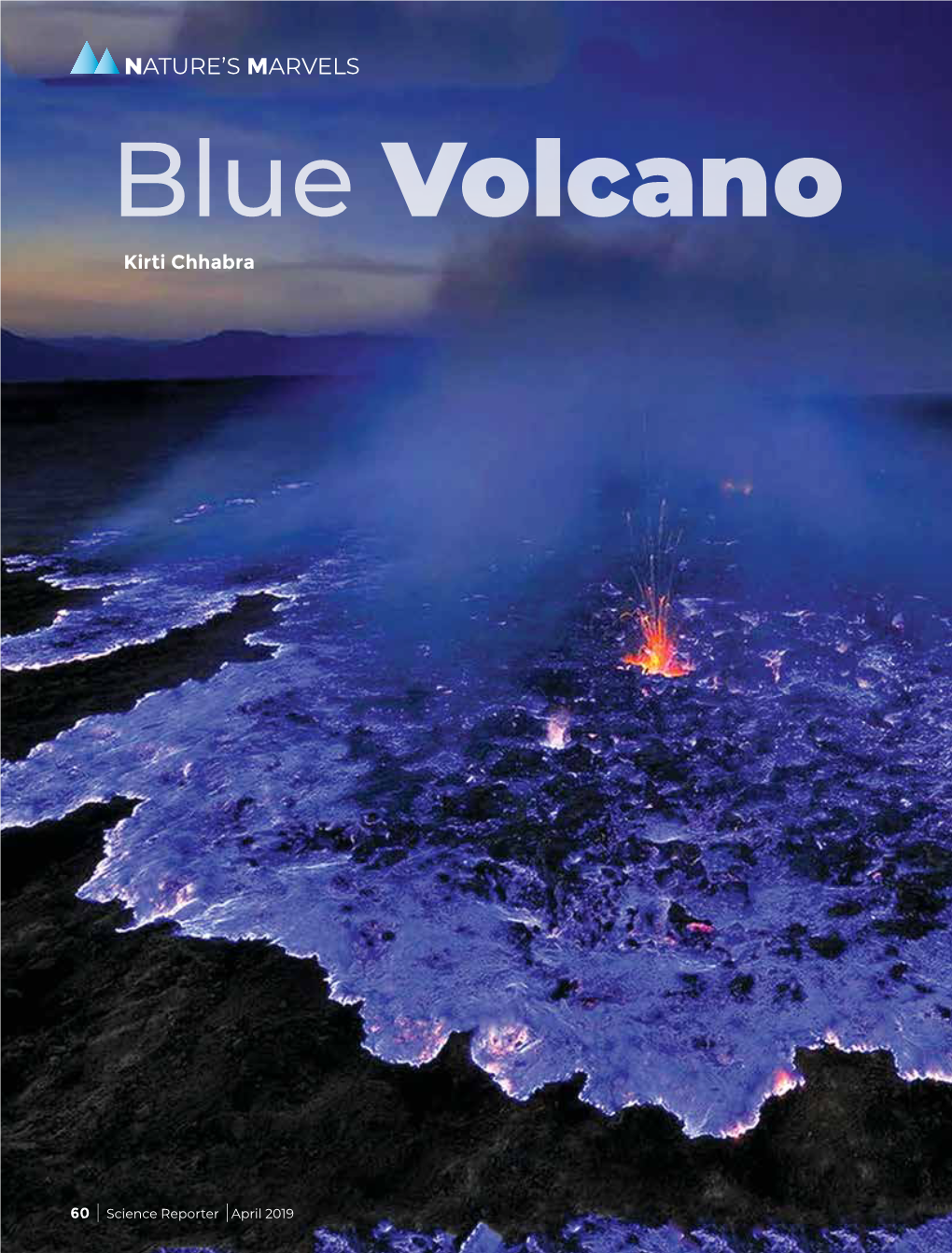 Blue Volcano Kirti Chhabra